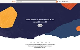 Etsy selling website preview