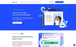 Unbounce landing-page builder preview
