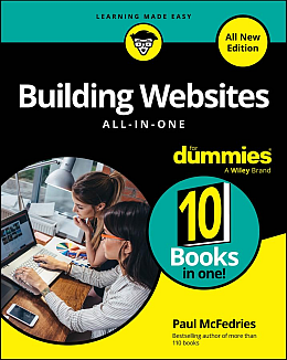 Building Websites All-in-One For Dummies cover