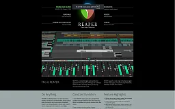 REAPER homepage preview