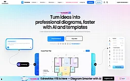 EdrawMax website preview