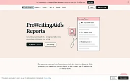 ProWritingAid website preview
