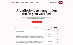 Descript website preview