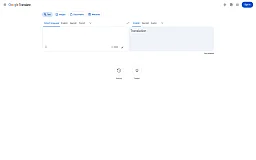 Google Translate website preview