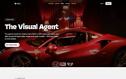 Hedra website preview
