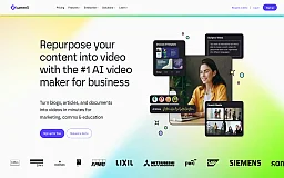 Lumen5 website preview