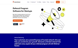 Referral Rocket website preview