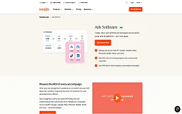 HubSpot advertising tools website preview