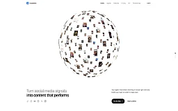 buzzabout social media research website preview