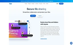 Box file sharing website preview