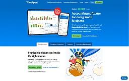 FreeAgent accounting website preview