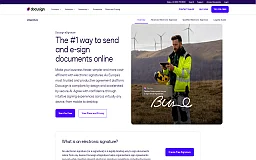 Docusign website preview