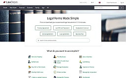 LawDepot website preview