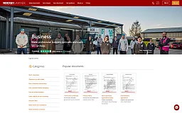 Rocket Lawyer website preview