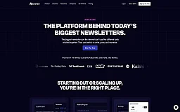 beehiiv website preview