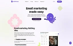 EmailOctopus website preview