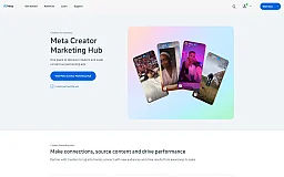 Instagram creator marketplace website preview